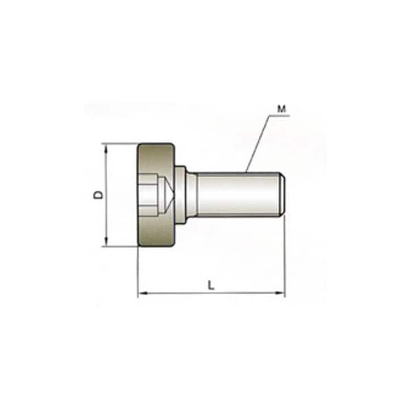 Yg-1 Tool Shell Mill Lock Screw 1/4 ZZ031 - main